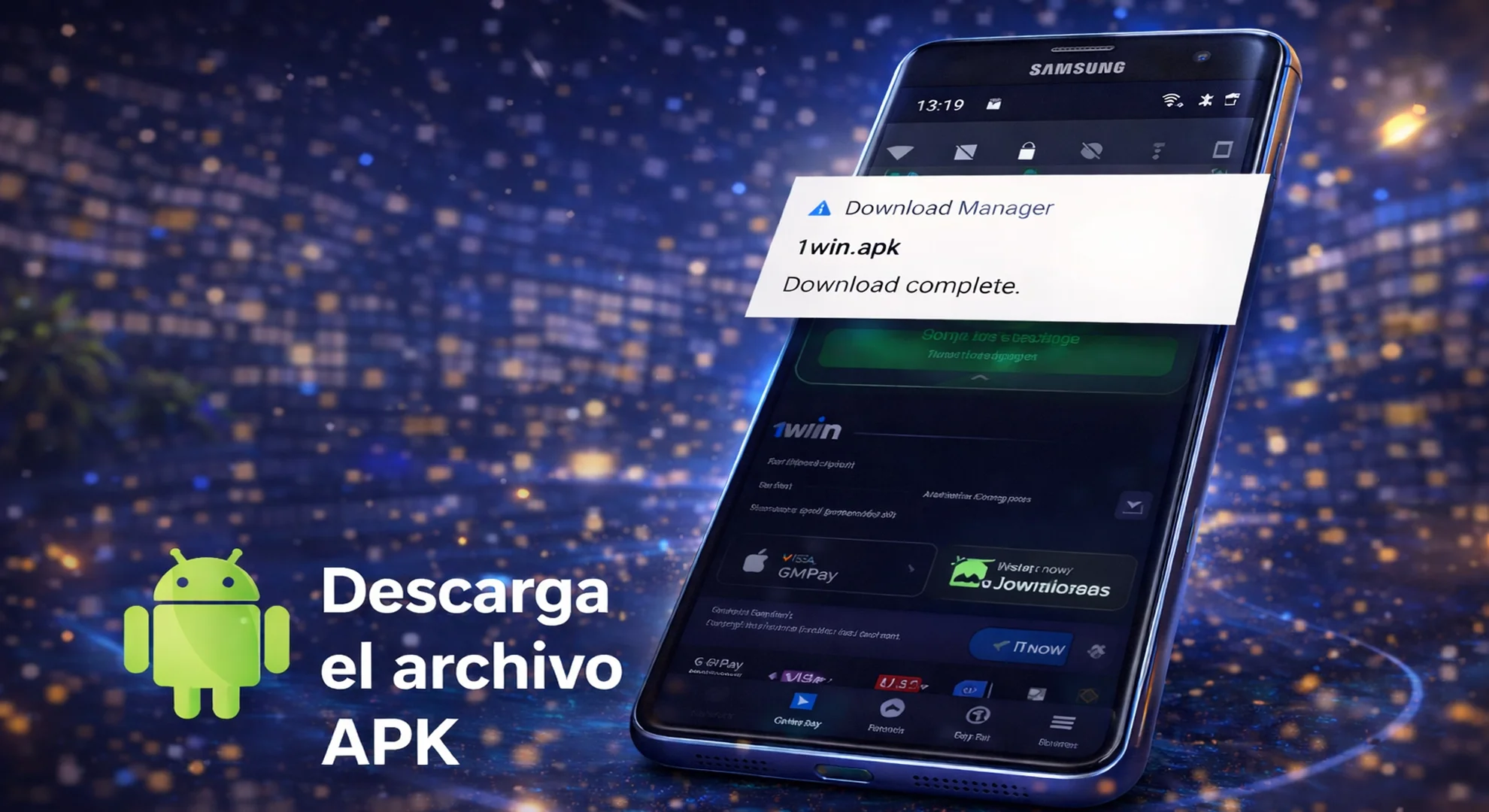 Descarga el archivo APK