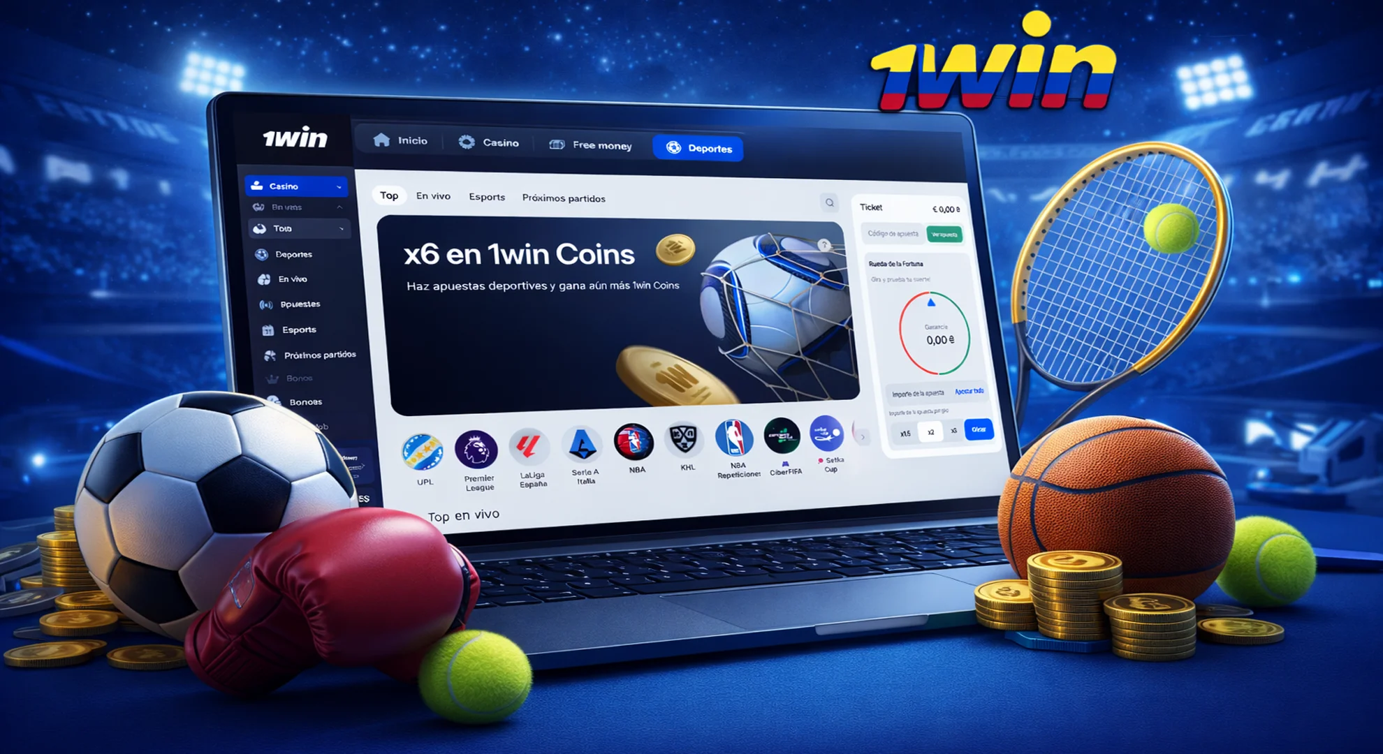 Apuestas deportivas 1win