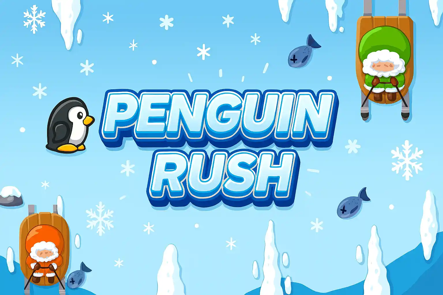 1win penguin rush